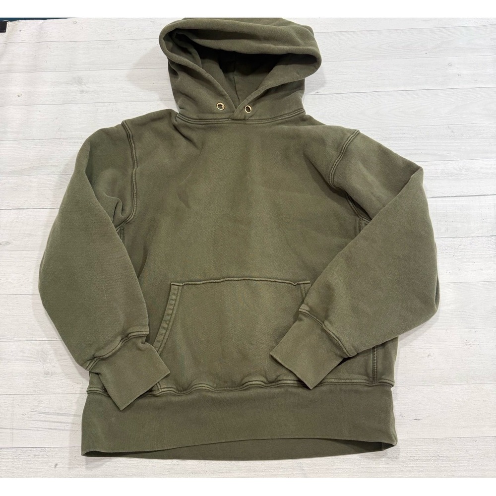 Les Tien Men's dark green hoodie size‎ small